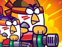Chicken Wars: Merge Guns