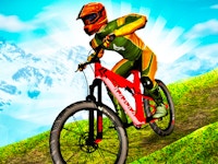 Meister des MTB Fahrradfahrens